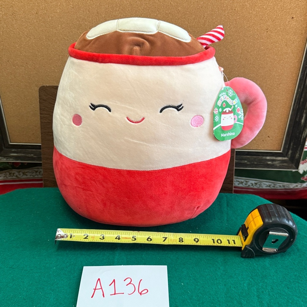 Marshina Squishmallow 14” Plush Toy